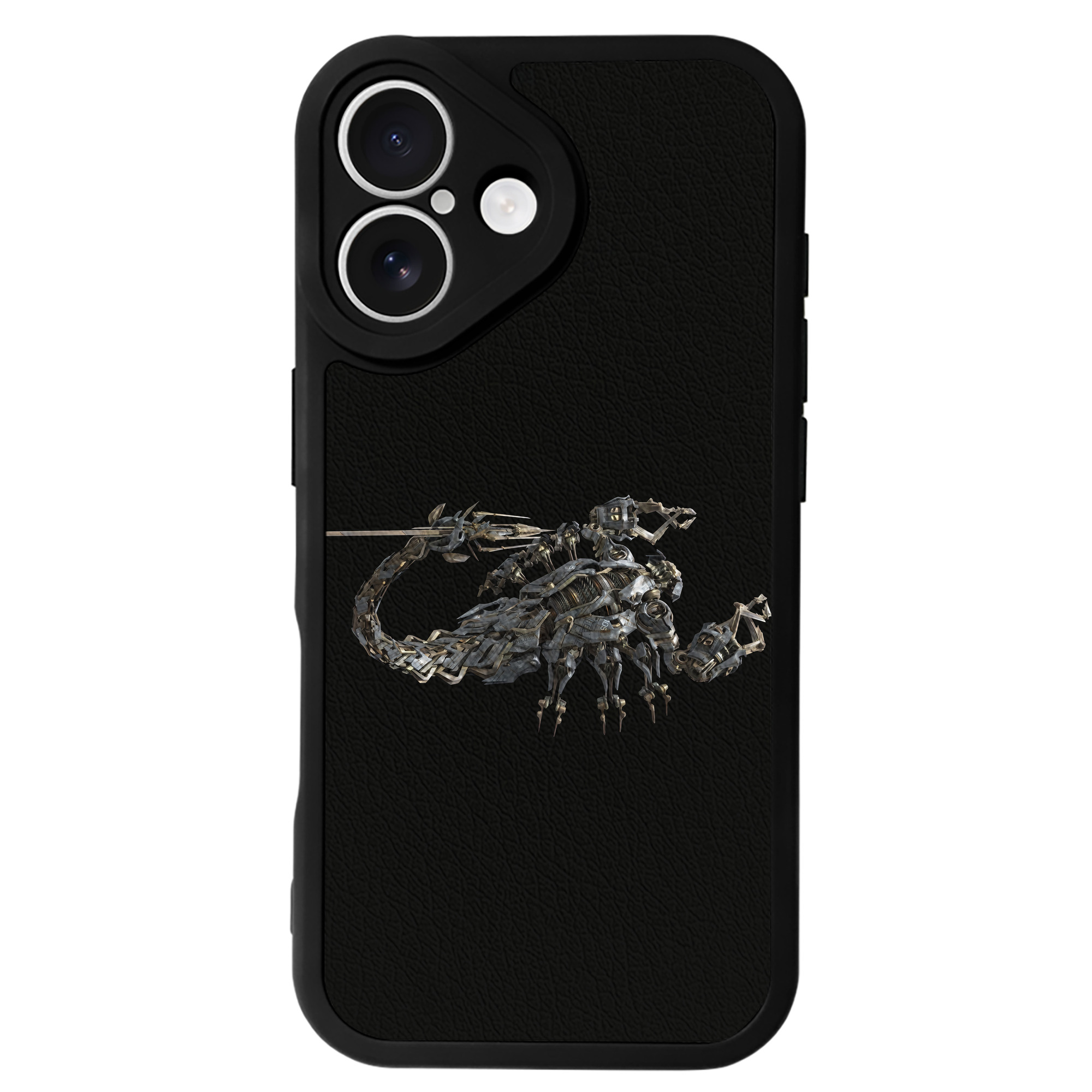 （画像用） Transformers トランスフォーマー 【iPhone 16シリーズ対応】シリコンスマホケース（レザー調） 材質：シリコン